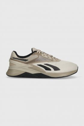 Reebok pantofi de antrenament Nano X3 culoarea bej