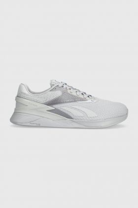 Reebok pantofi de antrenament Nano X3 culoarea gri