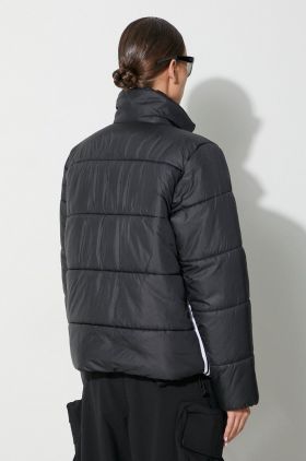 adidas Originals geacă Adicolor Puffer femei, culoarea negru, de iarnă II8455