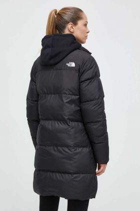 The North Face geacă Saikuru Parka femei, culoarea negru, de tranziție NF0A853PJK31