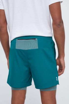 The North Face pantaloni scurti sport Sunriser barbati, culoarea verde