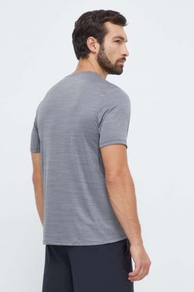 Reebok tricou de antrenament Motionfresh Athlete culoarea gri, melanj