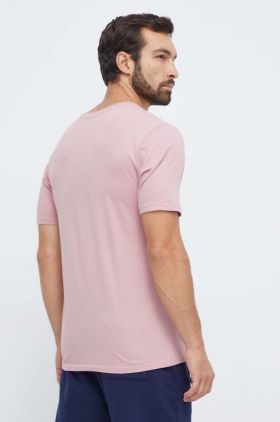 Burton tricou din bumbac barbati, culoarea roz, cu imprimeu