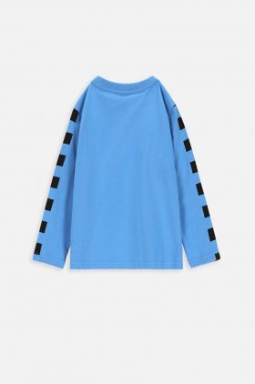 Coccodrillo longsleeve din bumbac pentru copii cu imprimeu