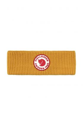 Fjallraven bentiță din lână 1960 Logo culoarea galben F87082.161