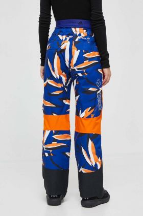 adidas by Stella McCartney pantaloni de exterior x TERREX True Nature culoarea albastru marin