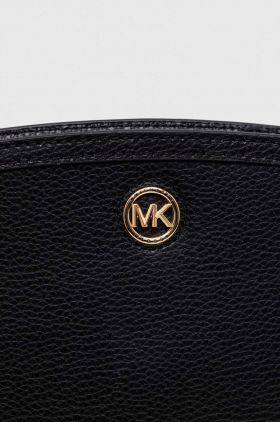 MICHAEL Michael Kors poseta de piele culoarea negru