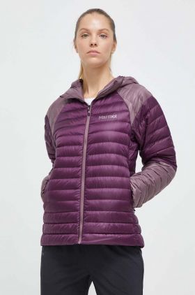 Marmot geaca sport din puf Hype culoarea violet