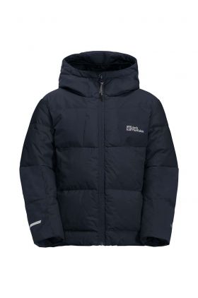 Jack Wolfskin geaca de puf pentru copii ACTAMIC DOWN culoarea albastru marin