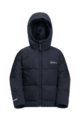 Jack Wolfskin geaca de puf pentru copii ACTAMIC DOWN culoarea albastru marin