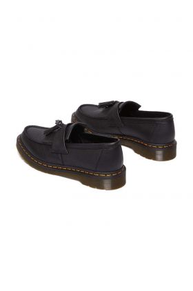 Dr. Martens mocasini de piele Adrian femei, culoarea negru, cu toc plat, DM22760001