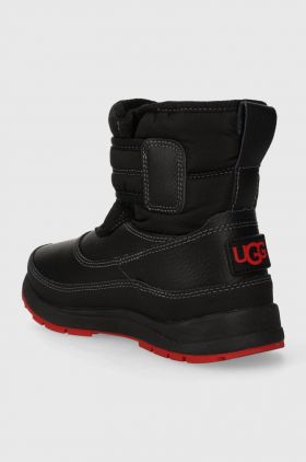 UGG cizme de iarna copii K TANEY WEATHER culoarea negru