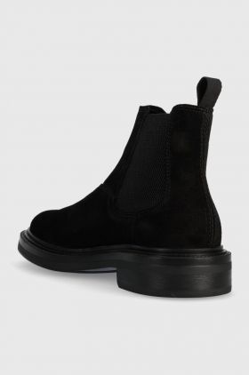 Gant botine din piele intoarsa Fairwyn barbati, culoarea negru, 27653405.G00