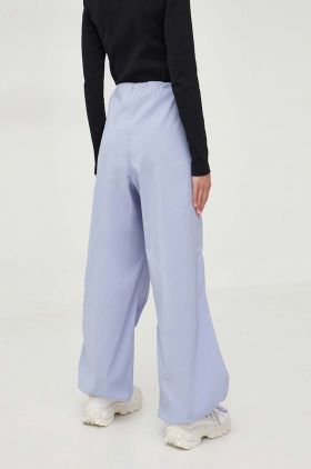 Nicce pantaloni femei, lat, high waist