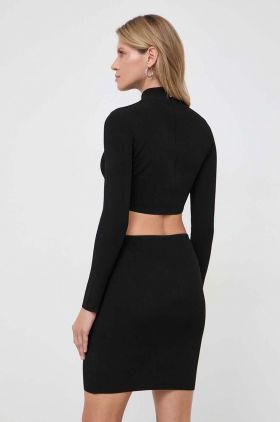 MICHAEL Michael Kors rochie culoarea negru, mini, mulata