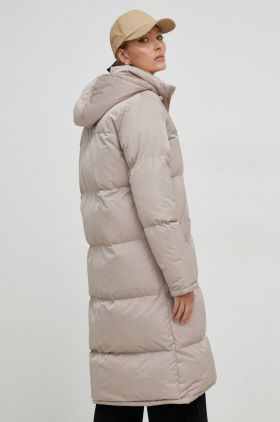 Answear Lab geaca femei, culoarea bej, de iarna