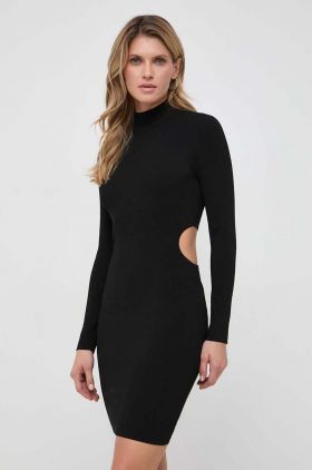 MICHAEL Michael Kors rochie culoarea negru, mini, mulata