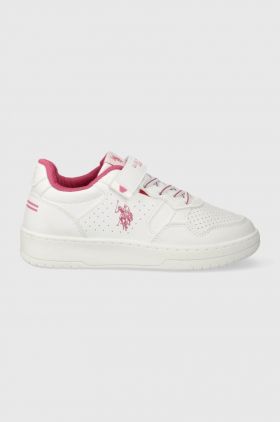 U.S. Polo Assn. sneakers pentru copii culoarea alb