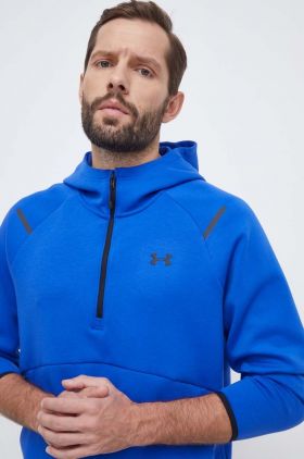 Under Armour hanorac de antrenament Unstoppable cu glugă, neted