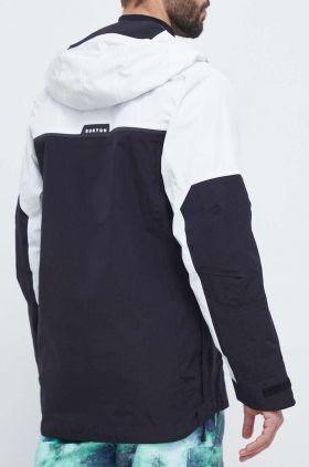 Burton geaca Frostner culoarea alb