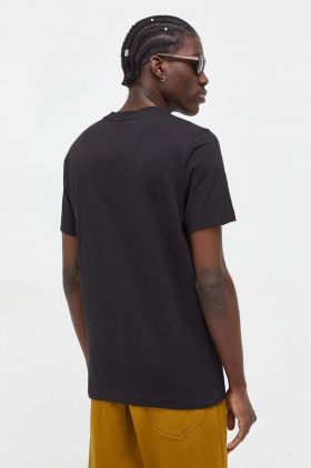 G-Star Raw tricou din bumbac barbati, culoarea negru, cu imprimeu