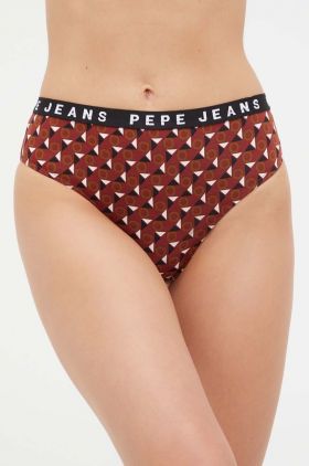Pepe Jeans chiloti culoarea bordo