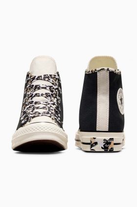 Converse tenisi Chuck 70 femei, culoarea negru, A05356C