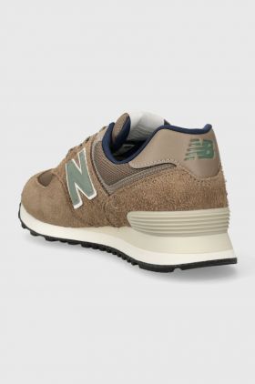 New Balance sneakers U574SBB culoarea maro