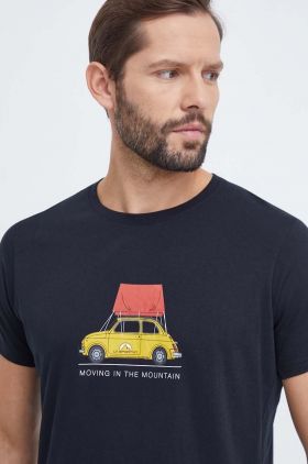 LA Sportiva tricou Cinquecento barbati, culoarea negru, cu imprimeu