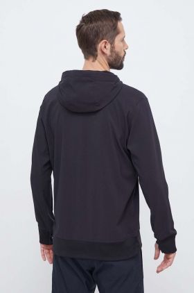 The North Face hanorac Tekno Logo culoarea negru, cu glugă, cu imprimeu