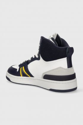 Lacoste sneakers din piele L001 MID 223 1 SMA culoarea albastru marin, 46SMA0030