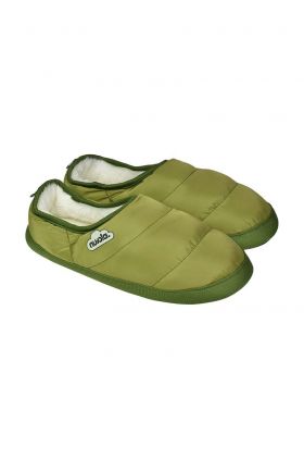 papuci de casa Classic Chill culoarea verde, UNCLCHILL.M.Green