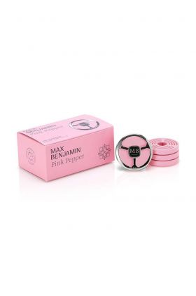 Max Benjamin set de difuzor de aromă auto și rezerve Pink Pepper