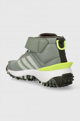 adidas pantofi copii FORTATRAIL EL K culoarea verde