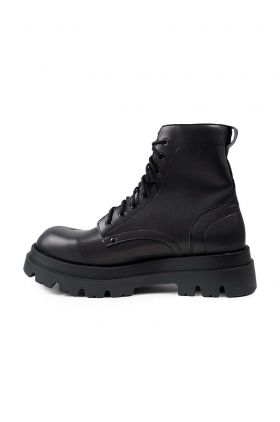 Altercore pantofi inalti Matthew culoarea negru, Matthew.Vegan