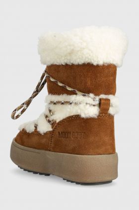 Moon Boot cizme de iarna copii 34300800 MB JTRACK SHEARLING culoarea bej