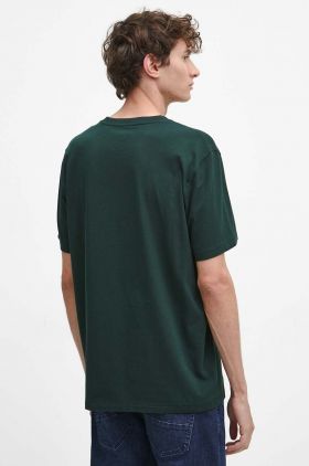 Medicine tricou din bumbac barbati, culoarea verde, cu imprimeu