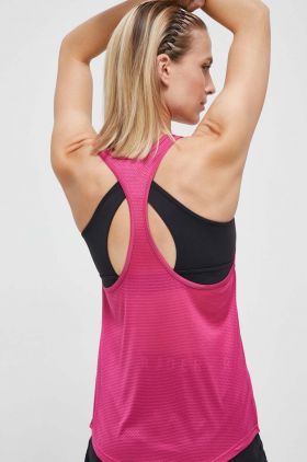 Reebok top de antrenament Workout Ready culoarea roz