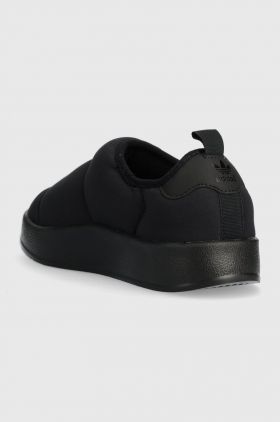 adidas Originals papuci copii PUFFYLETTE J culoarea negru