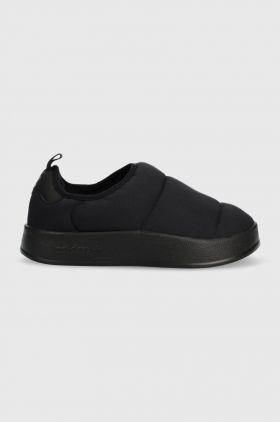 adidas Originals papuci copii PUFFYLETTE J culoarea negru