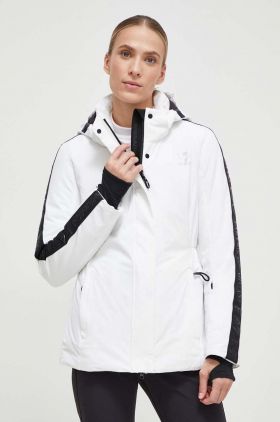 EA7 Emporio Armani geaca de schi culoarea alb