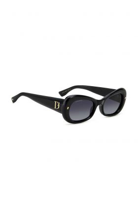 DSQUARED2 ochelari de soare femei, culoarea negru