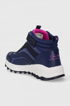 Skechers sneakers pentru copii culoarea albastru marin