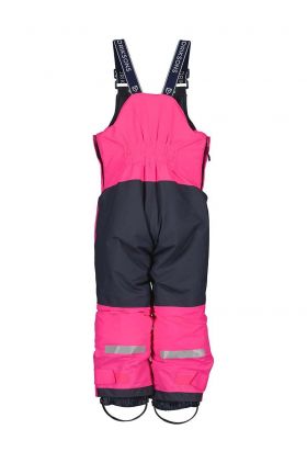 Didriksons pantaloni de schi pentru copii BJÄRVEN KD BIB PANT culoarea roz