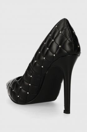 Answear Lab pantofi cu toc culoarea negru