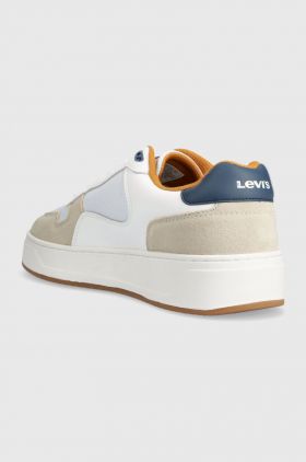 Levi's sneakers GLIDE culoarea alb, 235200.51