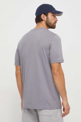 adidas tricou din bumbac bărbați, culoarea gri, cu imprimeu IW8836