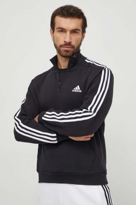 adidas bluză bărbați, culoarea negru, cu imprimeu  HZ6235