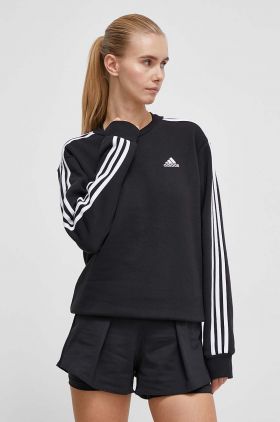 adidas bluză femei, culoarea negru, cu model HZ5744