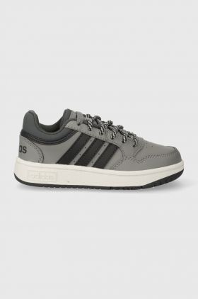 adidas Originals sneakers pentru copii HOOPS 3.0 K culoarea gri